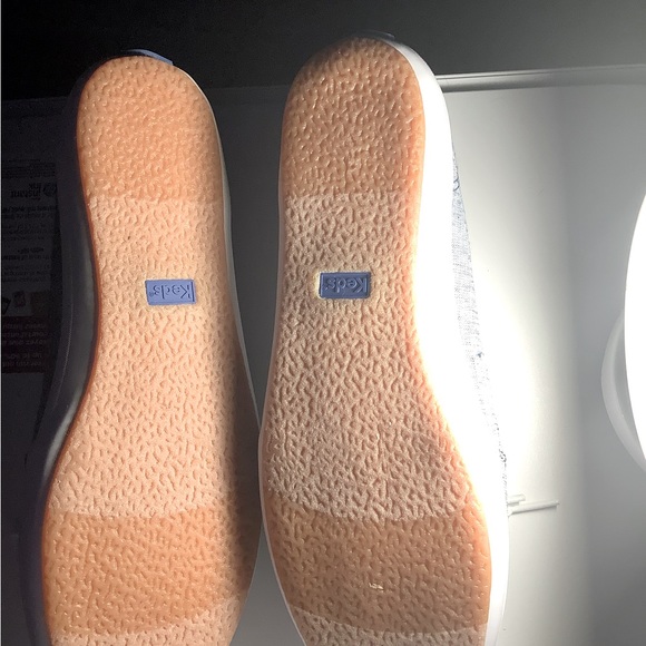 NEW women’s KEDS size 10 Teacup Chambray Sneaker - Picture 2 of 2